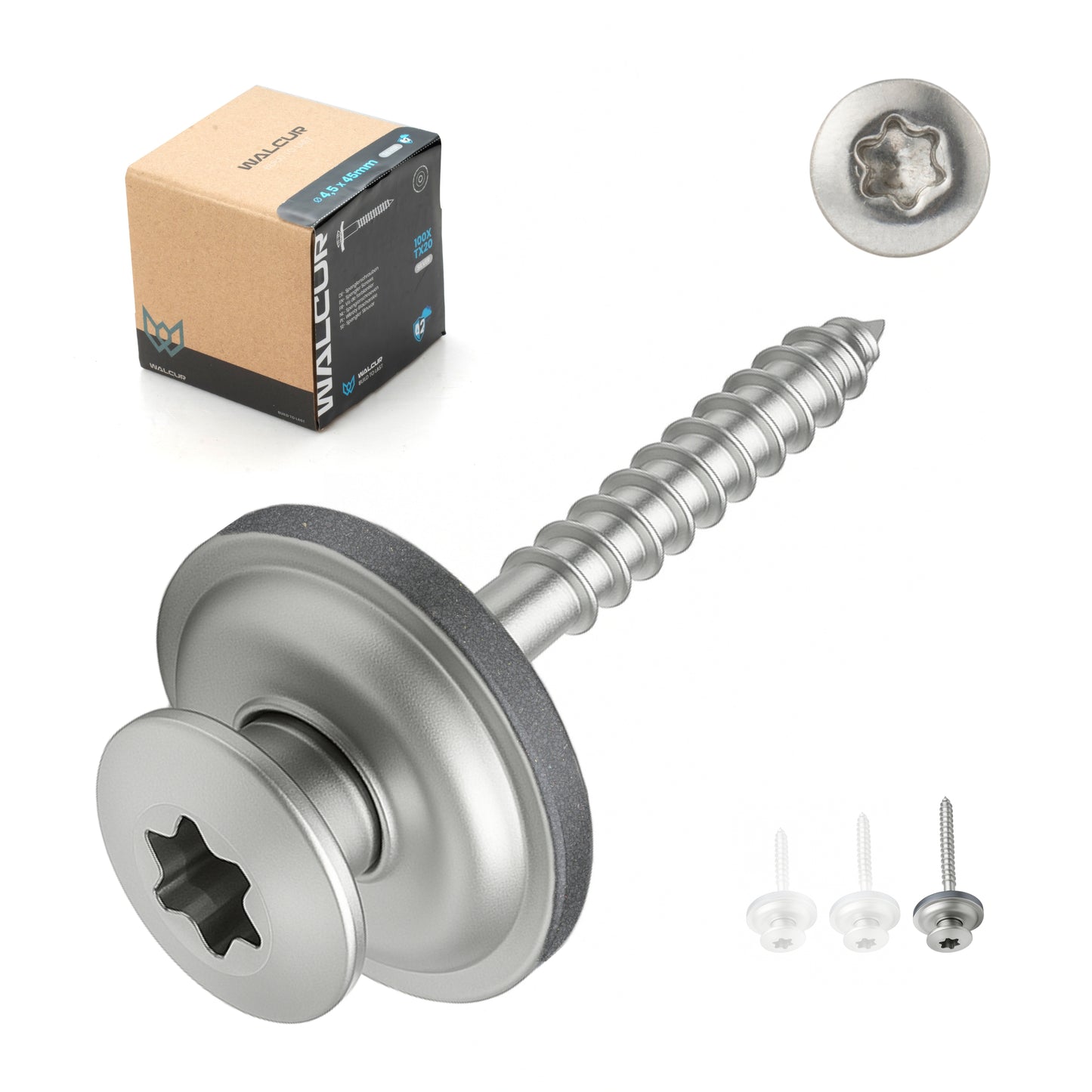 Viti Spengler ø4.5x45mm Inox 100 Pezzi
