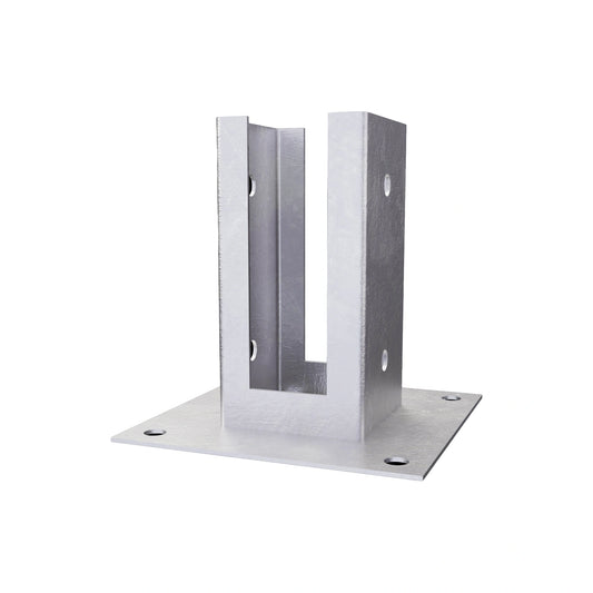 Base di supporto per palo quadrato